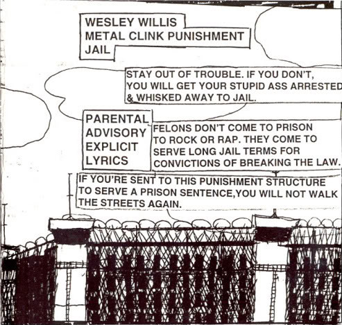 Album cover art for "Make Sure I’m Out Screwing Up" by Wesley Willis