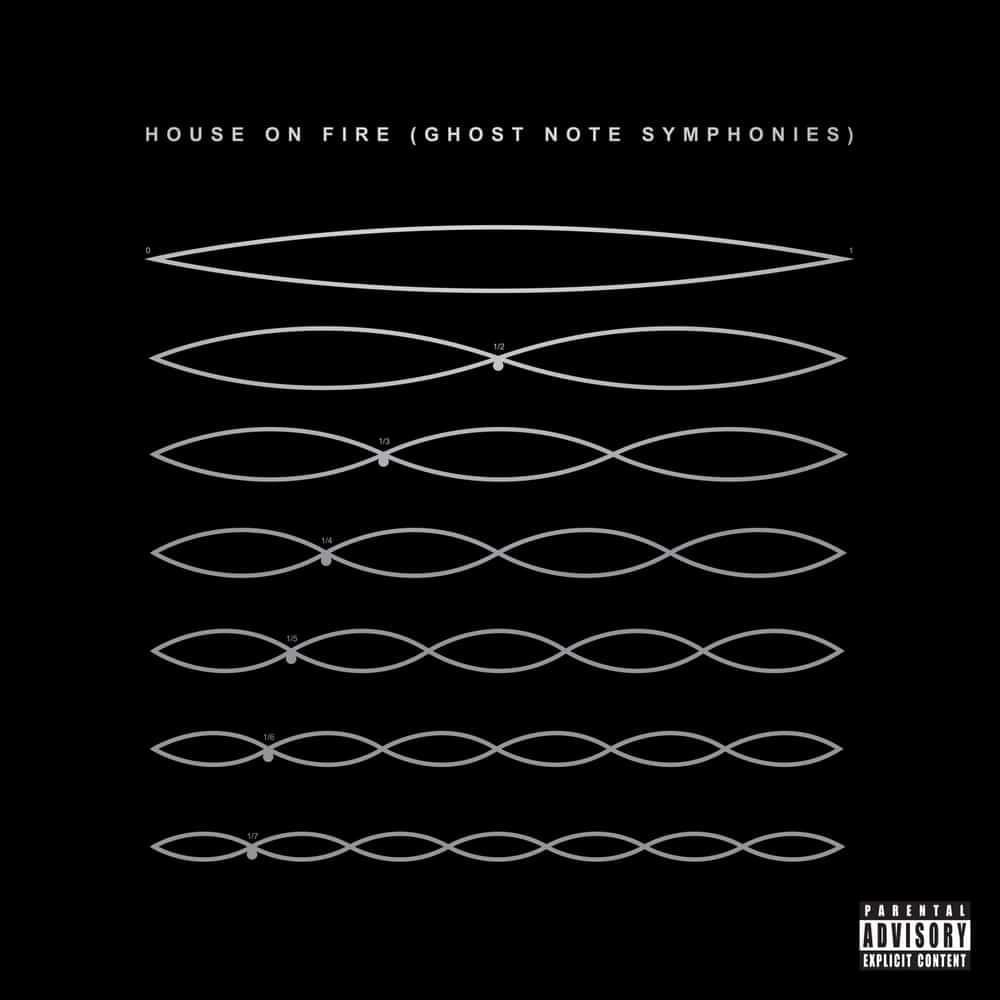 Album cover art for "House on Fire (Ghost Note Symphonies)" by Rise Against