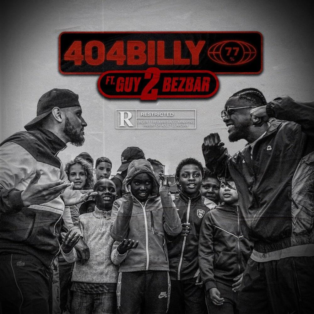 Album cover art for "77% (SOS)" by 404Billy & Guy2Bezbar