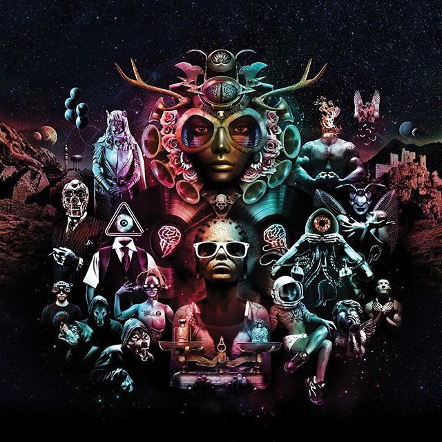 Album cover art for "Everyone We Know" by Thundamentals & Laneous