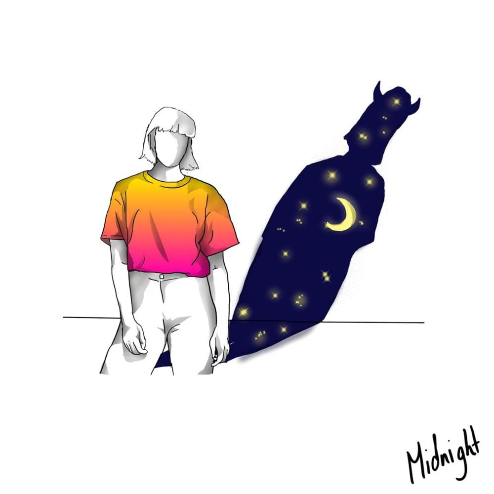 Album cover art for "Midnight" by Fickle Friends