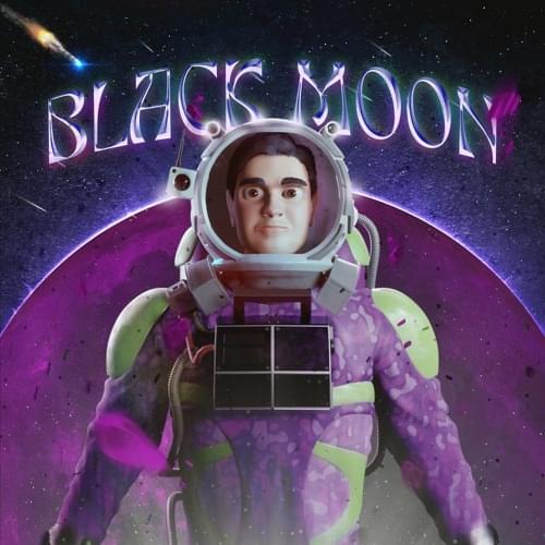 Album cover art for "BLACK MOON" by The Purge (Hardstyle)