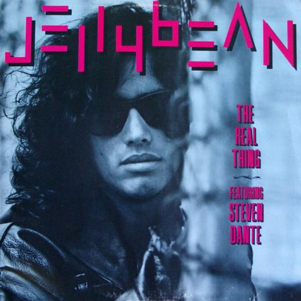Album cover art for "The Real Thing" by Jellybean & Steven Dante