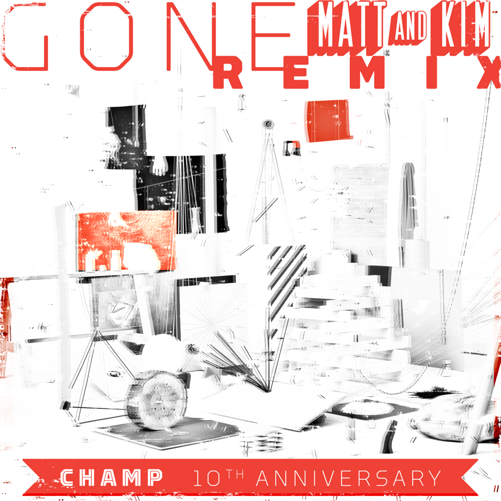 Album cover art for "Gone (Matt and Kim Remix)" by Tokyo Police Club