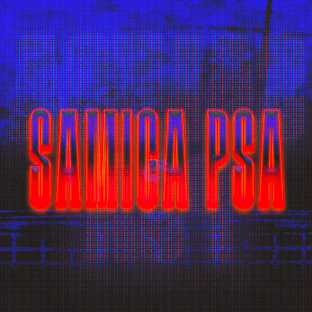 Album cover art for "SAMICA PSA (tede diss 2)" by Ten Typ Mes
