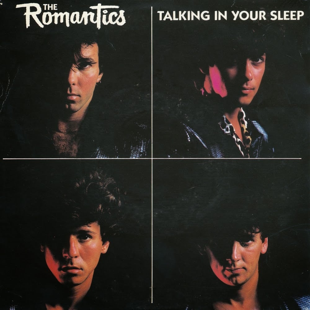 Album cover art for "Talking in Your Sleep" by The Romantics