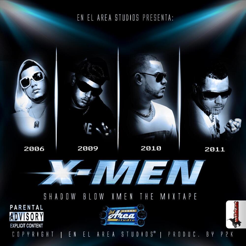 Album cover art for "X-Men Intro" by Shadow Blow