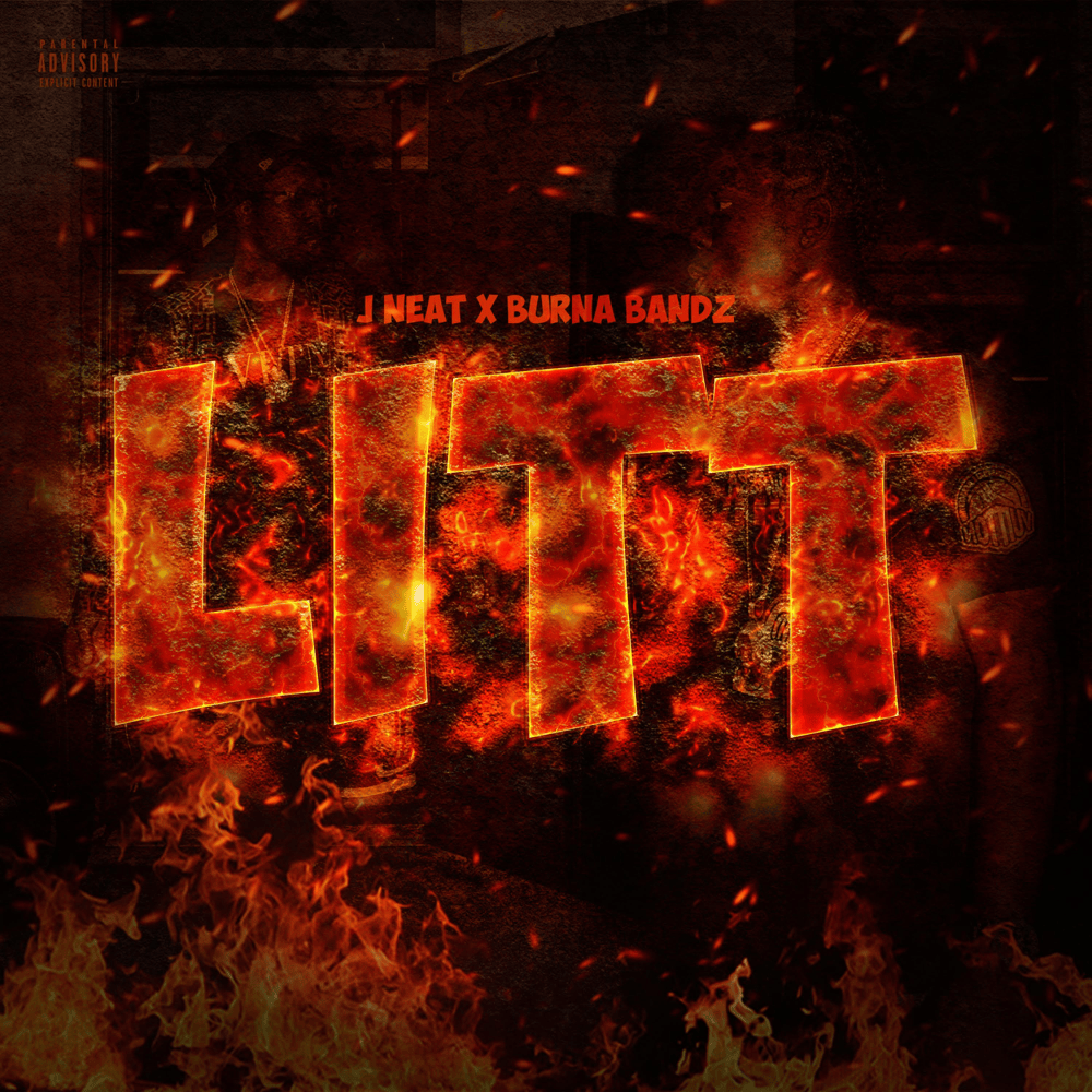 Album cover art for "LIT" by J Neat