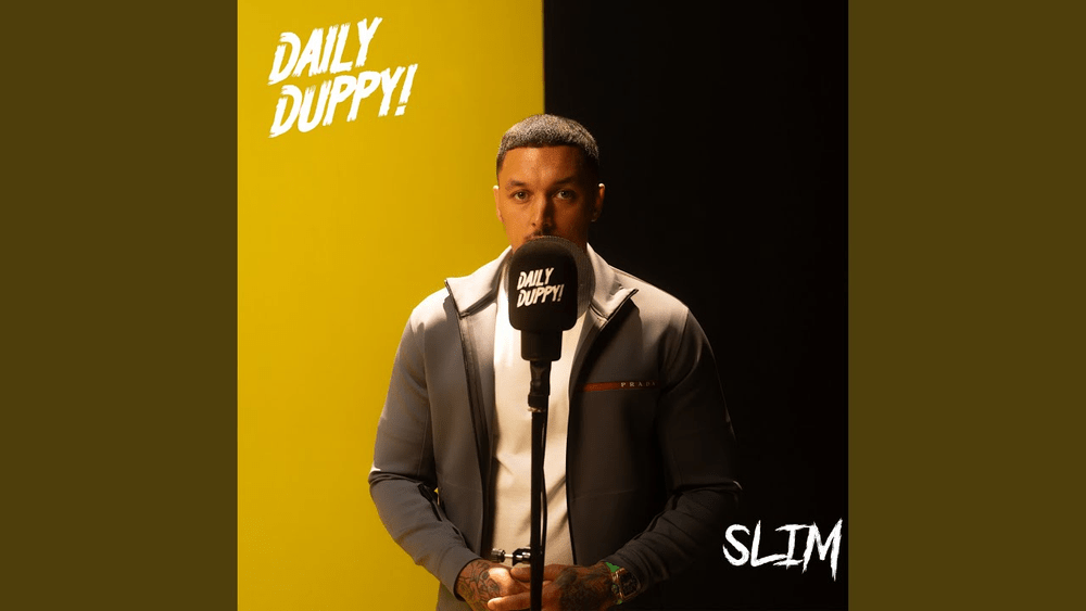 Album cover art for "Daily Duppy" by Slim (UK)
