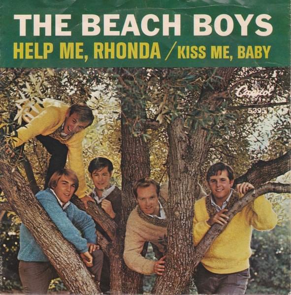 Album cover art for "Help Me, Rhonda" by The Beach Boys