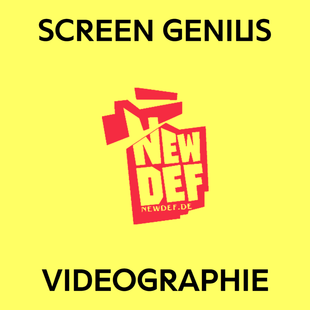 Album cover art for "Videographie: Damion Davis" by Screen Genius Deutschland & Screen Genius