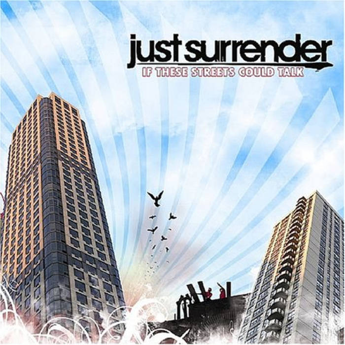 Album cover art for "Tell Me Everything" by Just Surrender