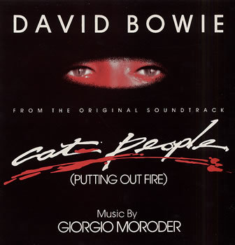 Album cover art for "Cat People (Putting Out Fire)" by David Bowie