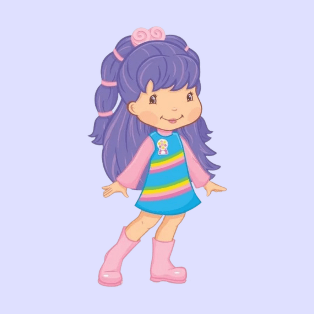 Album cover art for "The Real Me" by Rainbow Sherbet