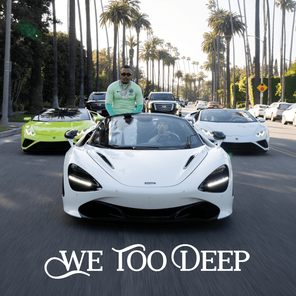 Album cover art for "We Too Deep" by Luciano