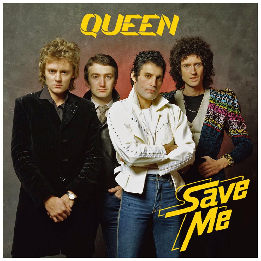 Album cover art for "Save Me" by Queen