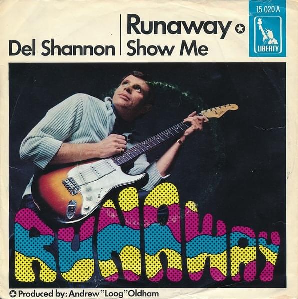 Album cover art for "Runaway ’67" by Del Shannon