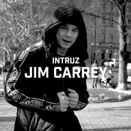 Album cover art for "Jim Carrey" by Intruz