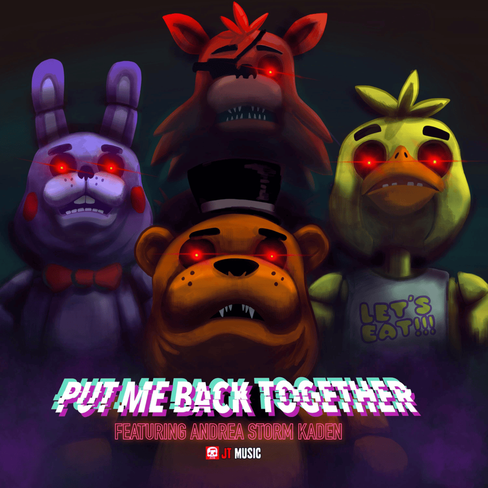 Album cover art for "Put Me Back Together" by JT Music & Andrea Storm Kaden