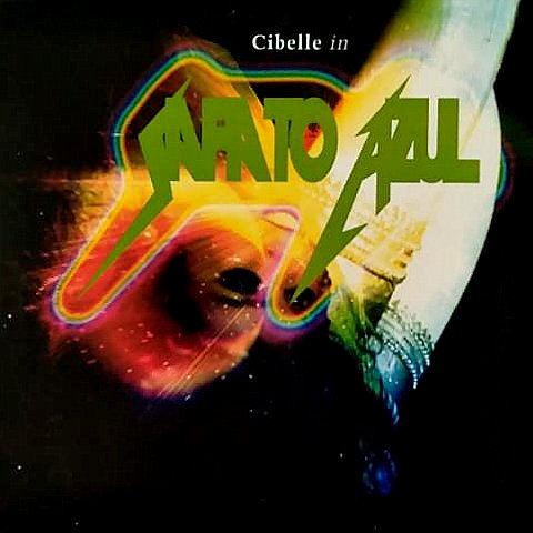 Album cover art for "Sapato Azul" by Cibelle