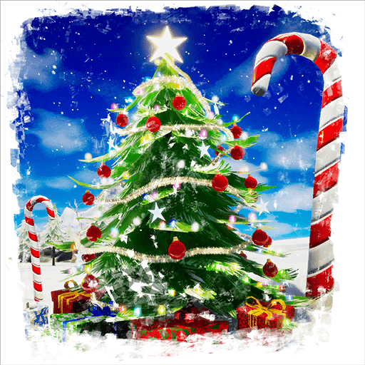 Album cover art for "Festive" by Fortnite