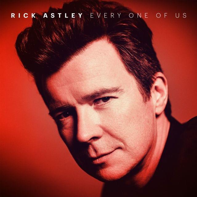 Album cover art for "Every One of Us" by Rick Astley