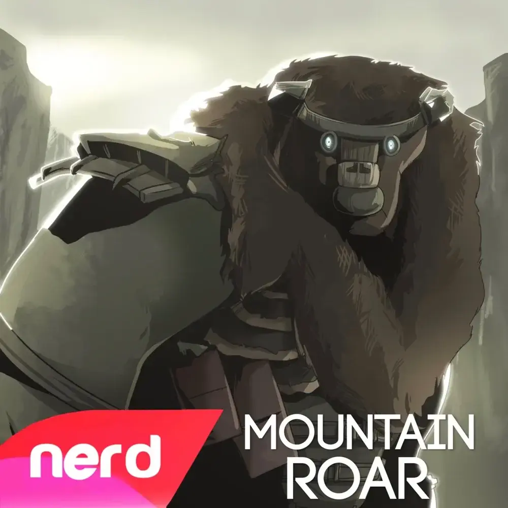Album cover art for "Mountain Roar" by NerdOut