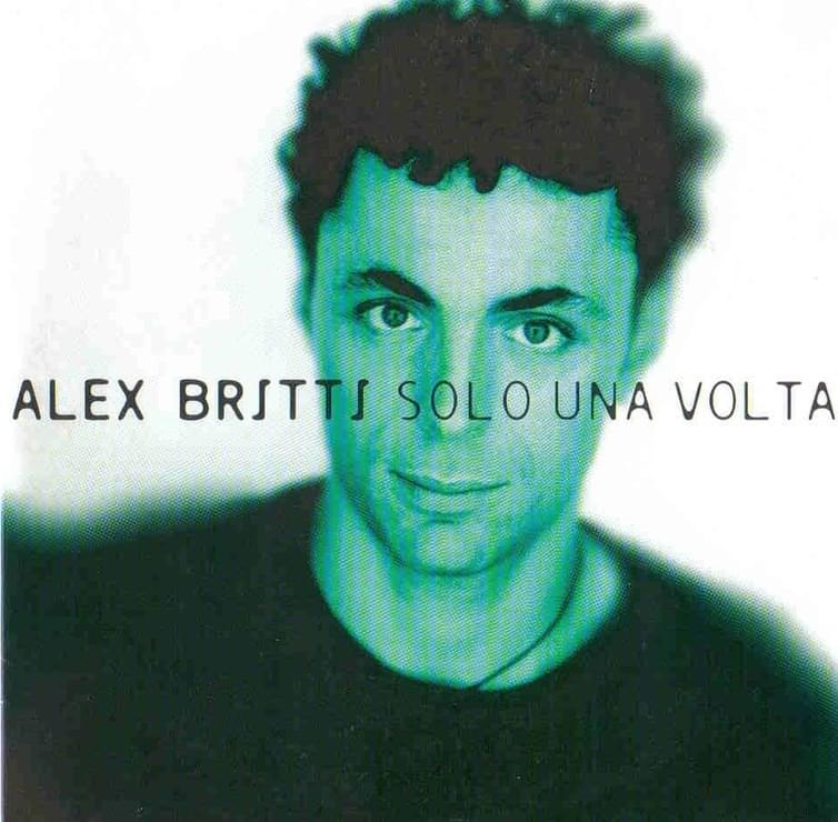 Album cover art for "Solo una volta" by Alex Britti