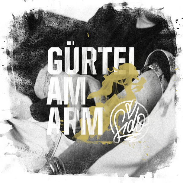 Album cover art for "Gürtel am Arm" by Sido