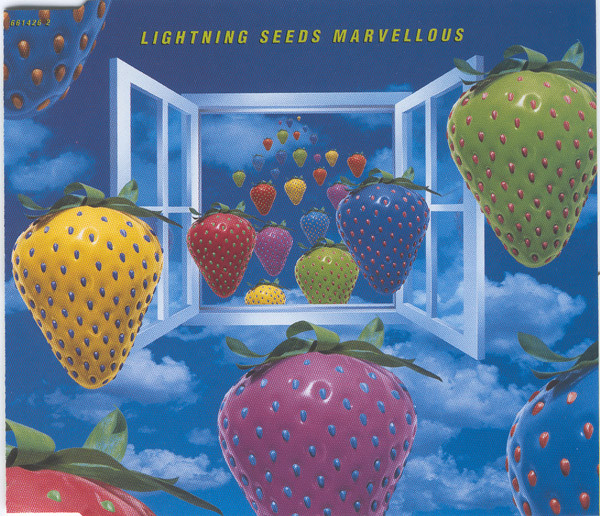 Album cover art for "Marvellous" by The Lightning Seeds