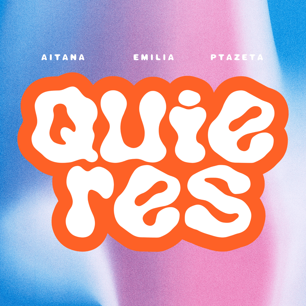 Album cover art for "Quieres" by Aitana
