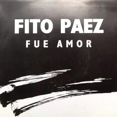 Album cover art for "Fue Amor" by Fito PĂĄez
