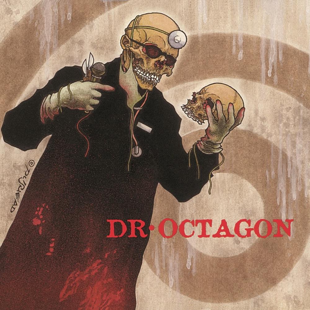 Album cover art for "Blue Flowers" by Dr. Octagon
