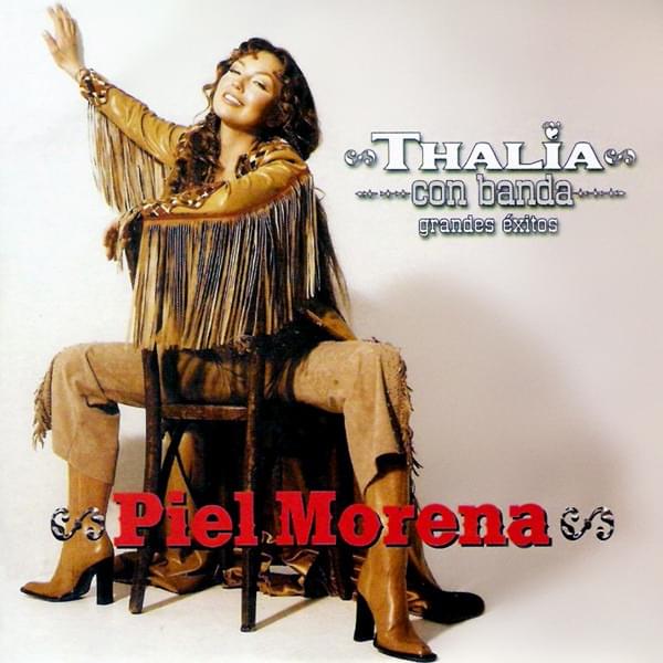 Album cover art for "Piel Morena (Emilio Mix)" by Thalía