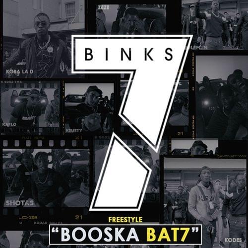 Album cover art for "Booska B�t 7" by Seven Binks & Shotas & Koba LaD & Kodes & Kaflo & Bolémvn & 2zé & Keusty