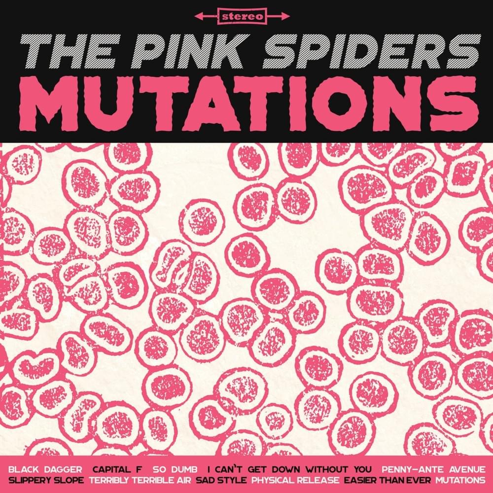 Album cover art for "Black Dagger" by The Pink Spiders