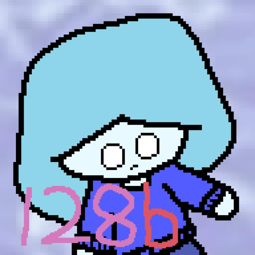 Album cover art for "128b" by Frostix