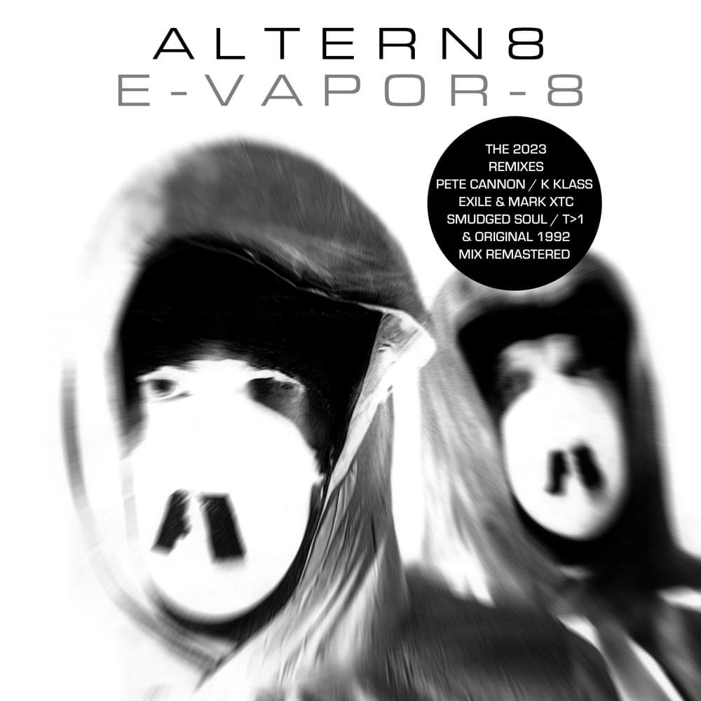 Album cover art for "E-Vapor 8 (TI Remix)" by Altern 8
