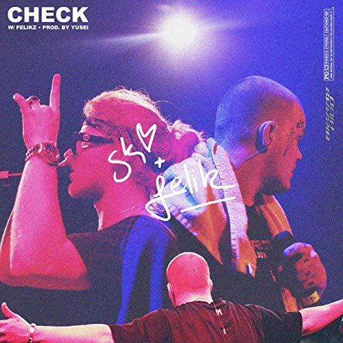 Album cover art for "Check" by Sierra Kidd & Felikz