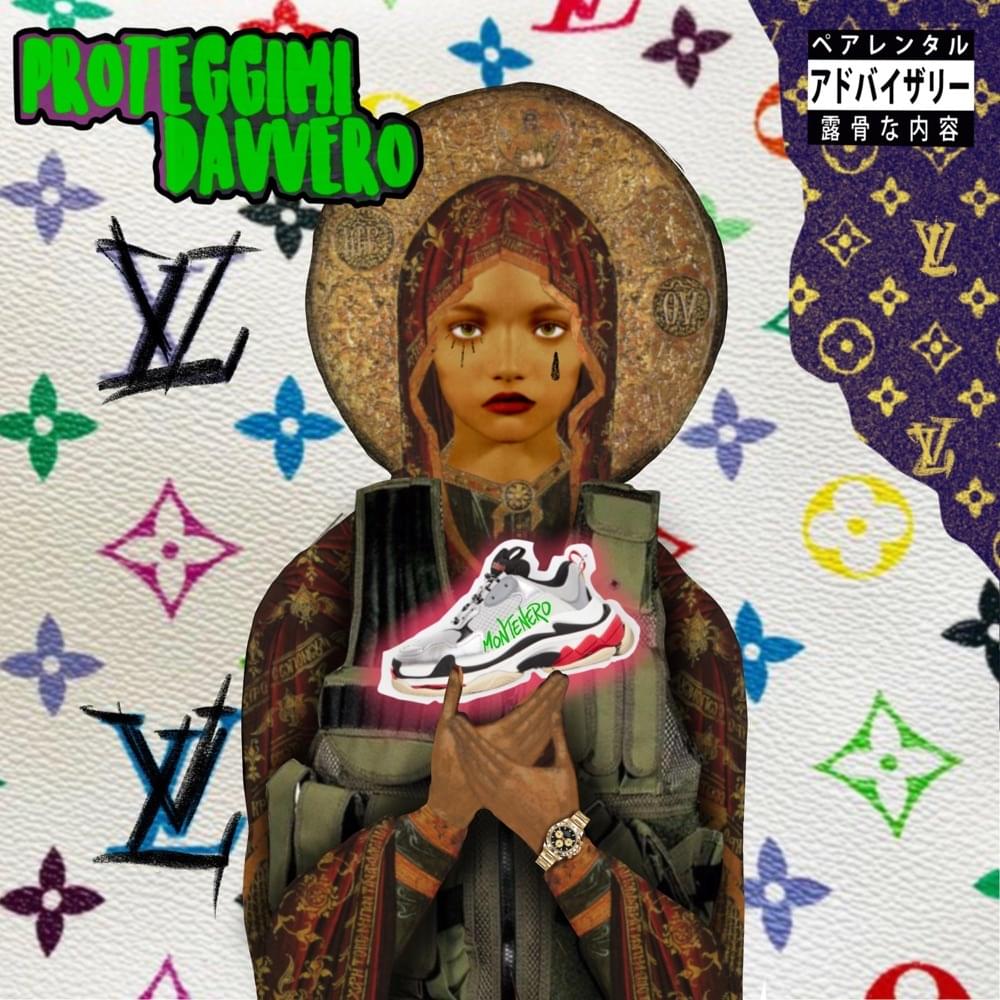 Album cover art for "Proteggimi Davvero" by Montenero