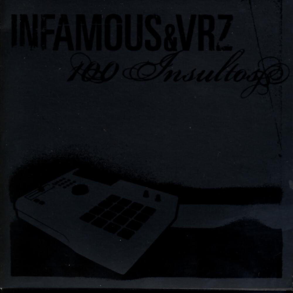 Album cover art for "100 Insultos" by Víruz (PRT)
