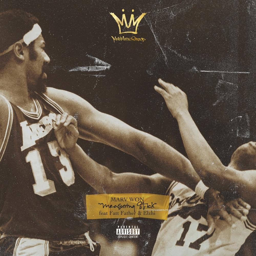 Album cover art for "Measuring Stick" by Marv Won