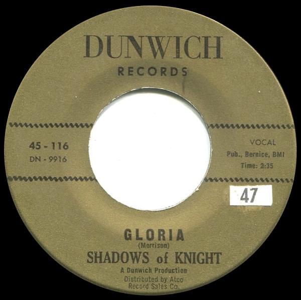 Gloria by The Shadows of Knight