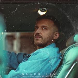 Album cover art for "BLACK SKY" by Kartky