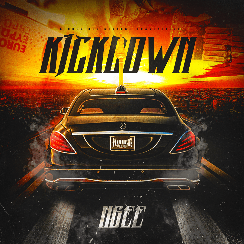 Album cover art for "KICKDOWN" by NGEE