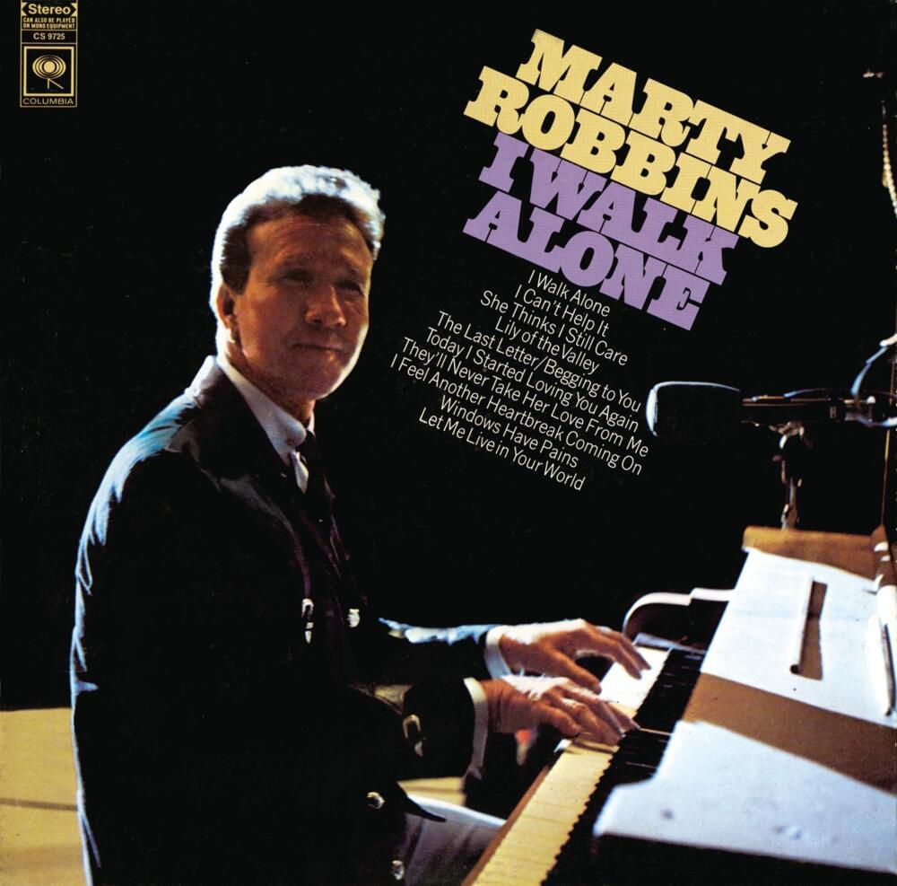Album cover art for "Begging To You" by Marty Robbins