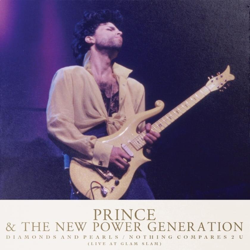 Album cover art for "Nothing Compares 2 U (Live at Glam Slam, 1992)" by Prince and the New Power Generation