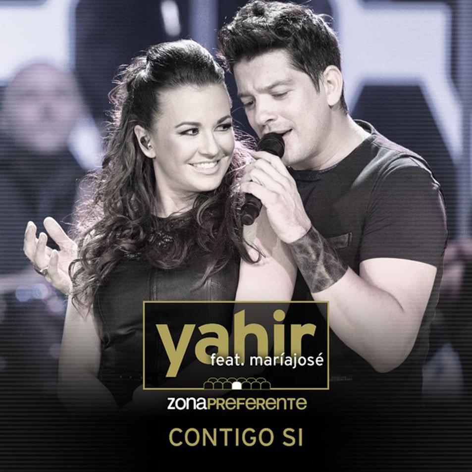 Album cover art for "Contigo Si (En vivo)" by Yahir & María José