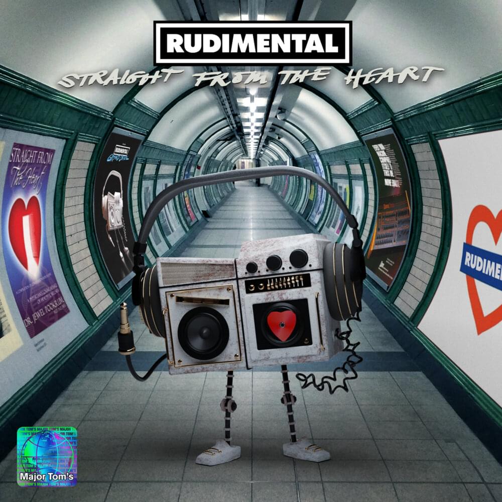 Album cover art for "Straight from the Heart" by Rudimental & Nørskov