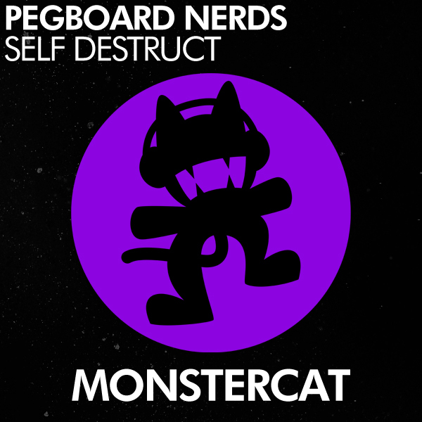 Album cover art for "Self Destruct" by Pegboard Nerds